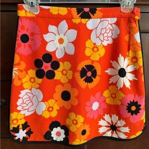 Victoria Beckham x Target Floral Mini Skirt